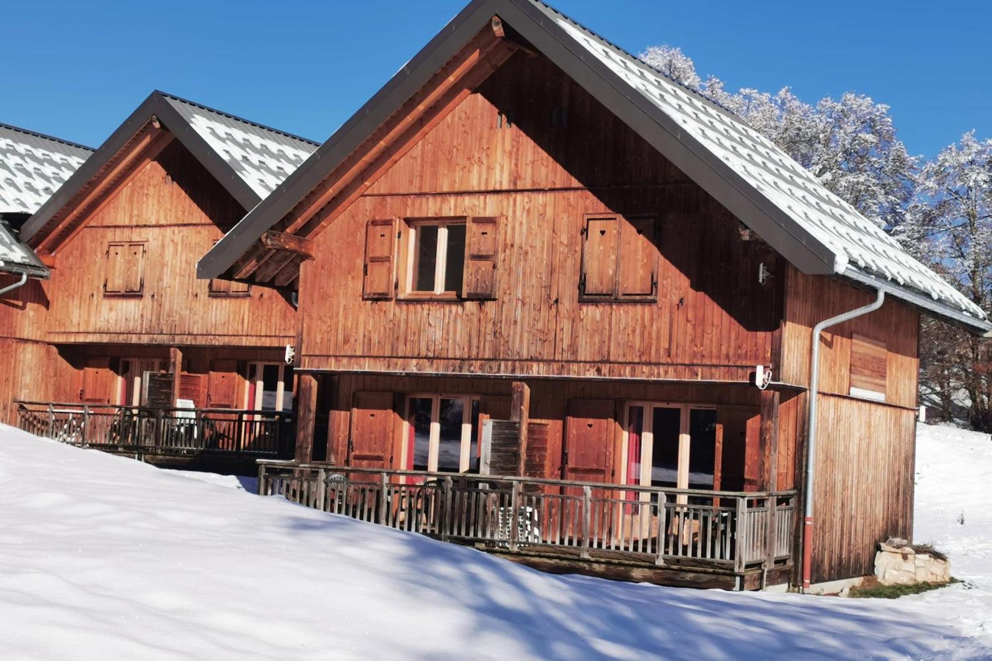 Chalet Moeki Acces Piscine Sauna 莱代塞尔 外观 照片